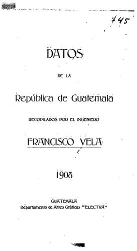 Datos de la República de Guatemala