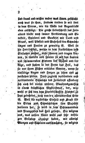 Von dem Wort und dem Kirchenliede nebst geistlichen Liedern