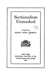 Sectionalism unmasked