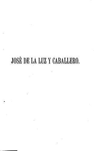 José de la Luz y Caballero