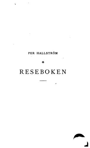 Reseboken