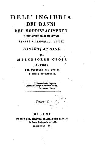 Dell'ingiuria