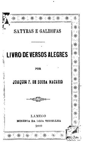 Satyras e galhofas