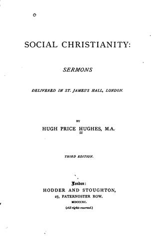 Social Christianity