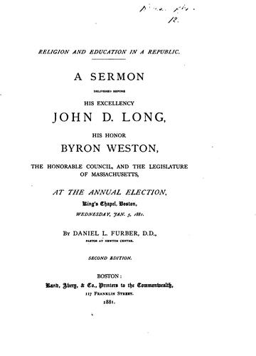 Religion and education in a republic