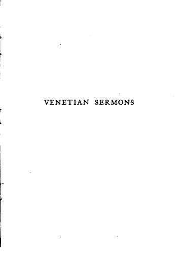 Venetian discourses