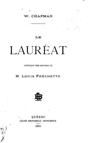 Le lauréat
