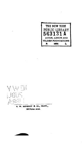 Bernard Leslie; or, A tale of the last ten years