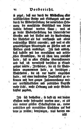 Versuch über die gesellige ordnung ..