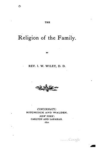 The religion of the family