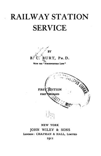 Railway station service