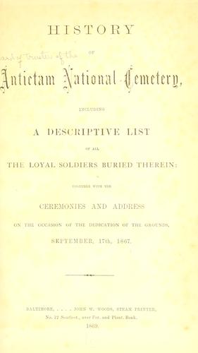 History of Antietam National Cemetery