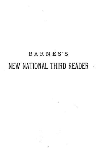New national first[-fifth] reader