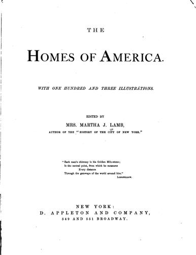The homes of America
