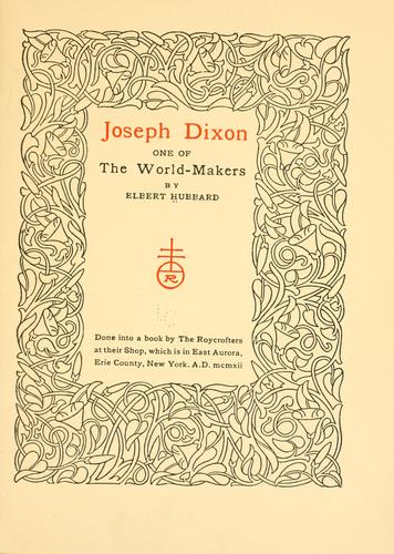 Joseph Dixon