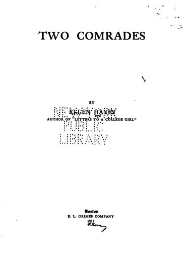 Two comrades