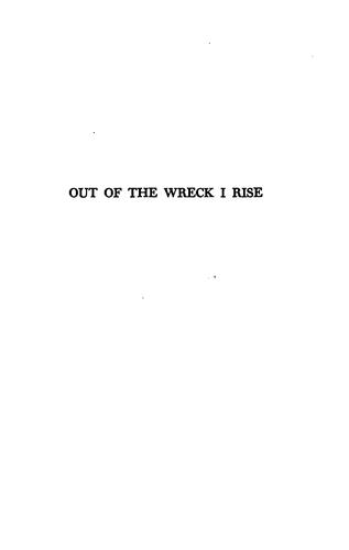 Out of the wreck I rise