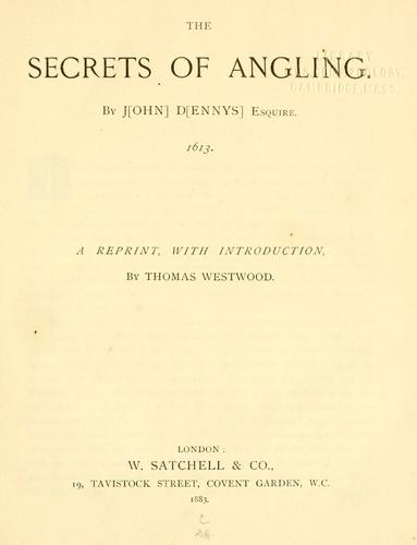 The secrets of angling