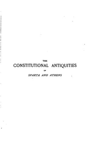 Handbuch der griechischen Staatsalterthümer