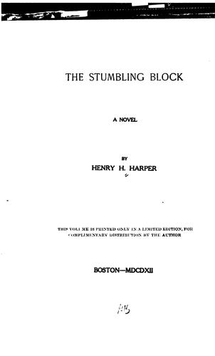 The stumbling block