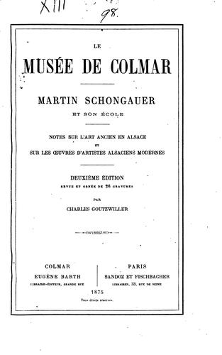 Le Musée de Colmar