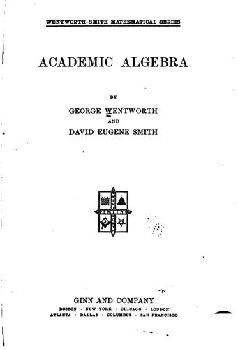 Academic algebra