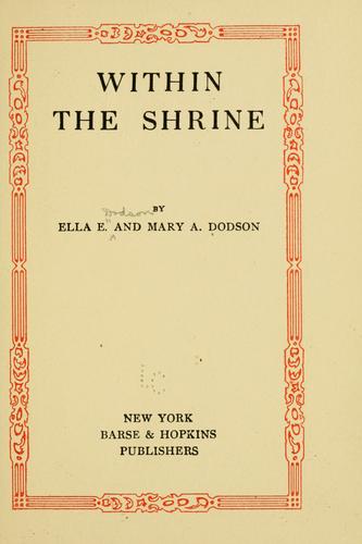 Within the shrine