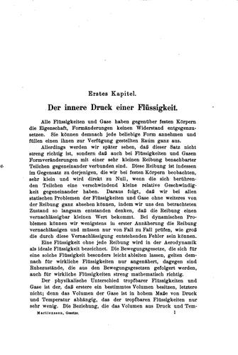 Die gesetze des wasser- und luftwiderstandes und ihre anwendung in der flugtechnik