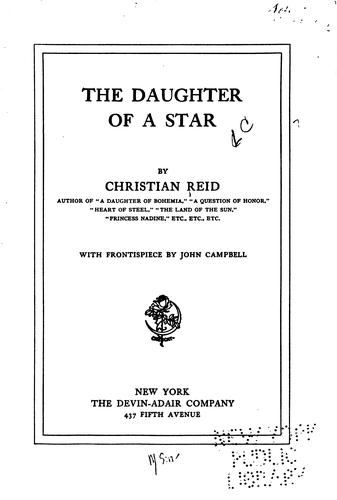 The daughter of a star
