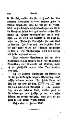 Geschichte des Römanischen Rechts im Mittelalters