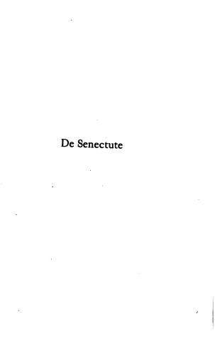 De senectute