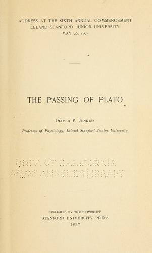 The passing of Plato