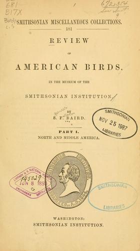 Review of American birds