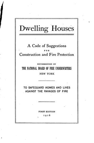 Dwelling houses