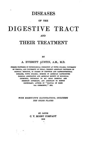 Diseases of the digestive tract and their treatment