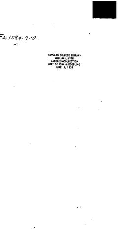 Memoirs of Marshal Ney