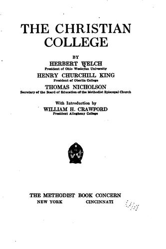 The Christian college