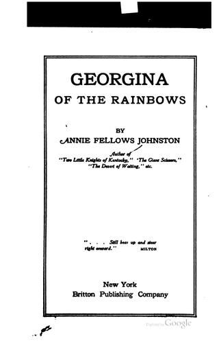 Georgina of the rainbows