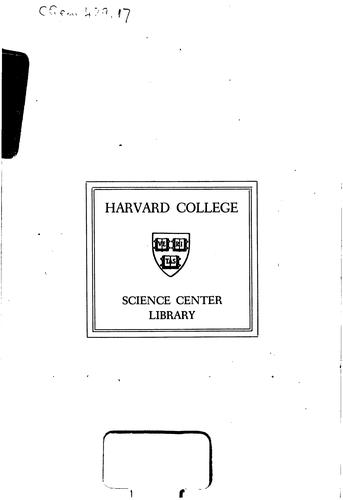 A Laboratory Outline of College Chemistry