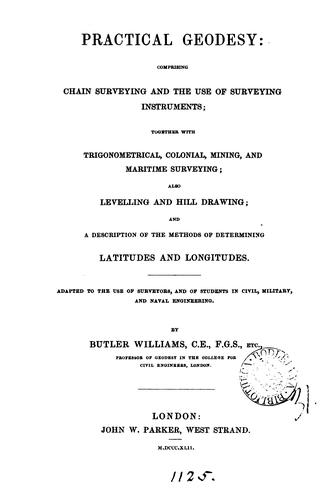 Practical geodesy