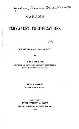 Mahan's permanent fortifications
