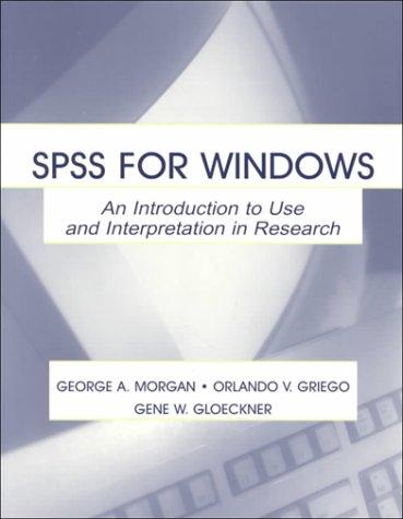 SPSS for Windows