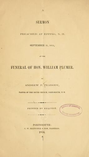 A sermon preached at Epping, N.H