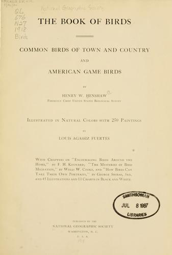 The book of birds