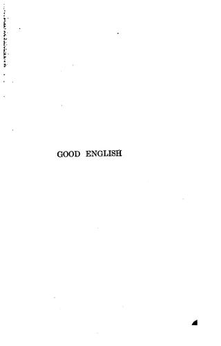 Good English