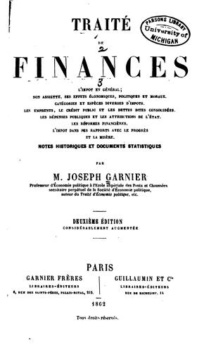 Traité de finances