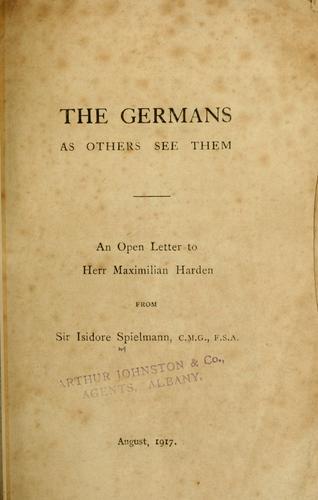 The Germans as others see them