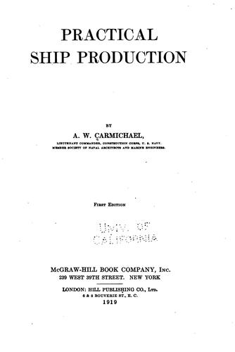 Practical ship production