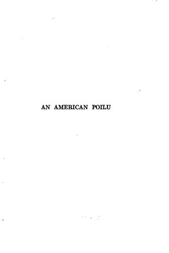 An American poilu