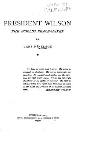 President Wilson